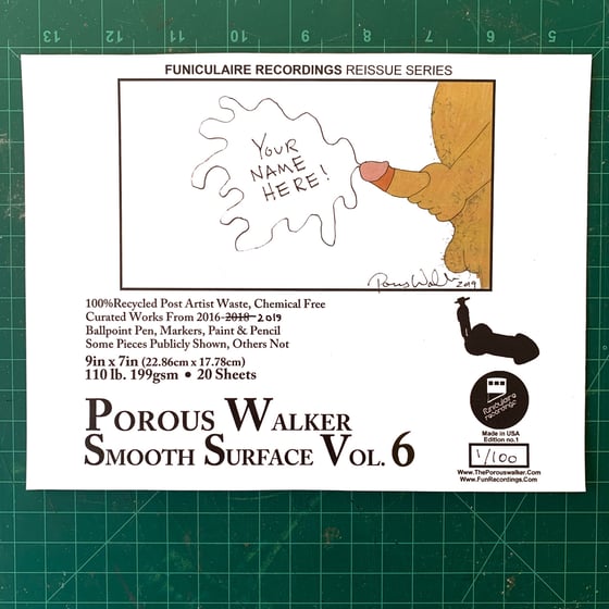 Image of Porous Walker smooth surface vol. 6 plus FREE GREEN DONGZ SOX
