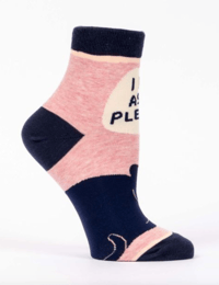 Image 2 of I Do As I Please Ankle Socks