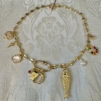 Image 1 of Sardina Charm Necklace