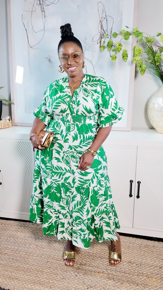 Image of The Luau Dress (Green)