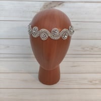 Image 1 of "Ellie" Bridal Headpiece (Available in other Colors)