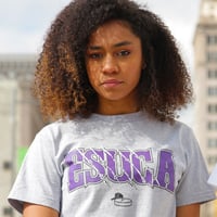 Image 2 of Grizzuca OG Script Tee (White/Cool Gray)