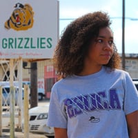 Image 3 of Grizzuca OG Script Tee (White/Cool Gray)