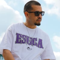 Image 4 of Grizzuca OG Script Tee (White/Cool Gray)
