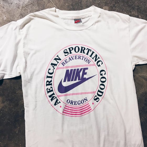 Image of Original Early 90’s Made In U.K. Nike Tee.