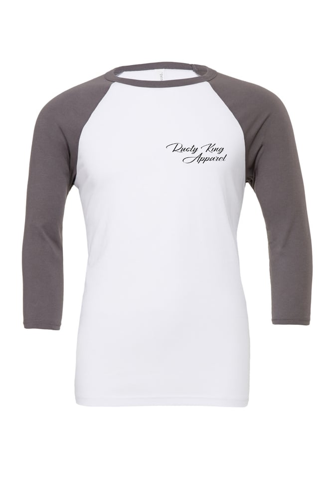 Image of Rusty King baseball 3/4 sleeve