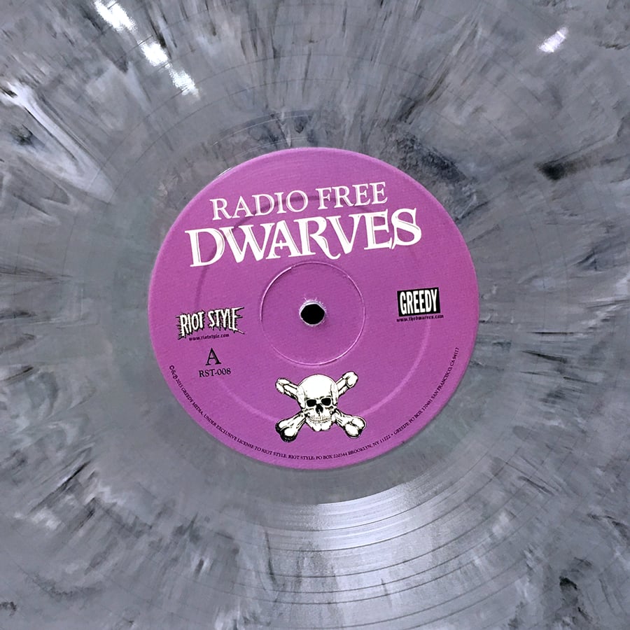 Image of The Dwarves - Radio Free 12" LP w/ Etched B-Side (Limited Edition!)
