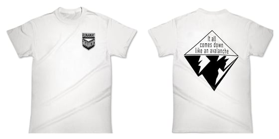 Image of T-Shirt „AVALANCHE“ white