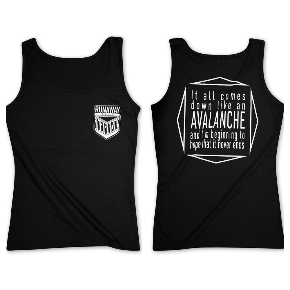 Image of Tanktop „AVALANCHE“ black