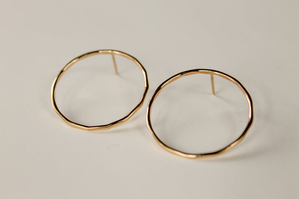 Image of Open Circle Studs