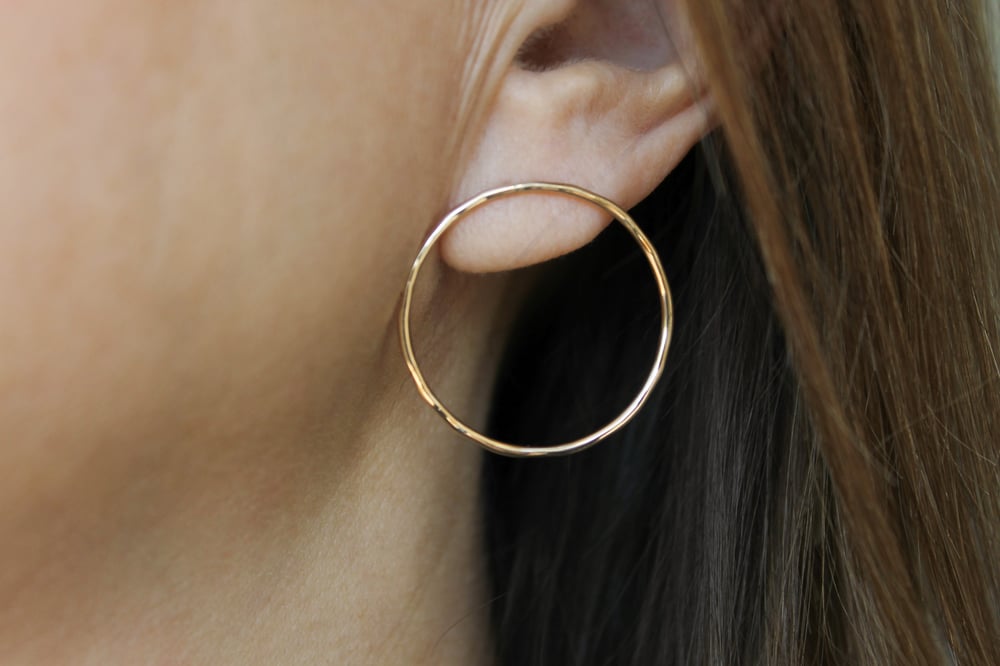 Image of Open Circle Studs