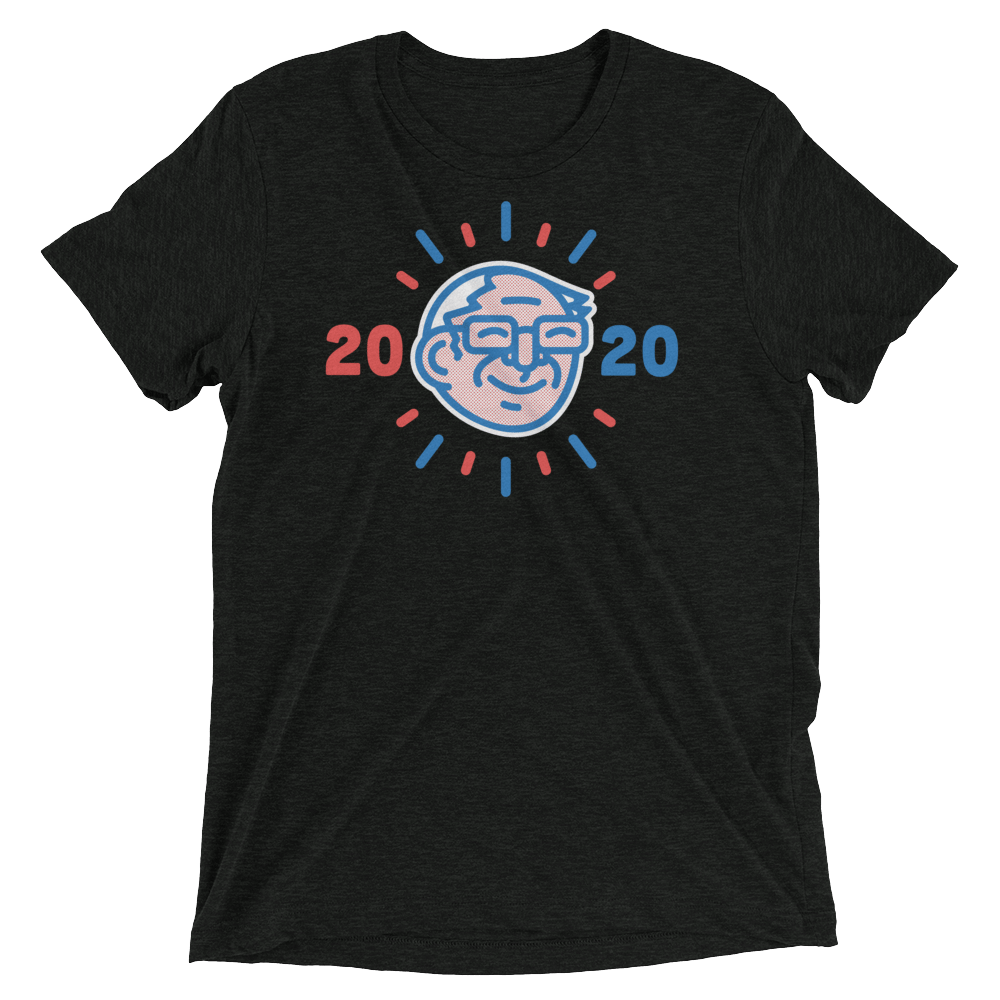 Image of Unisex Charcoal Bern Bright 2020 Tee