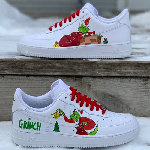 Image of Custom Grinch Shoes 