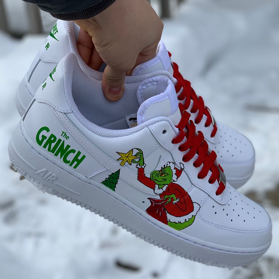 Image of Custom Grinch Shoes 