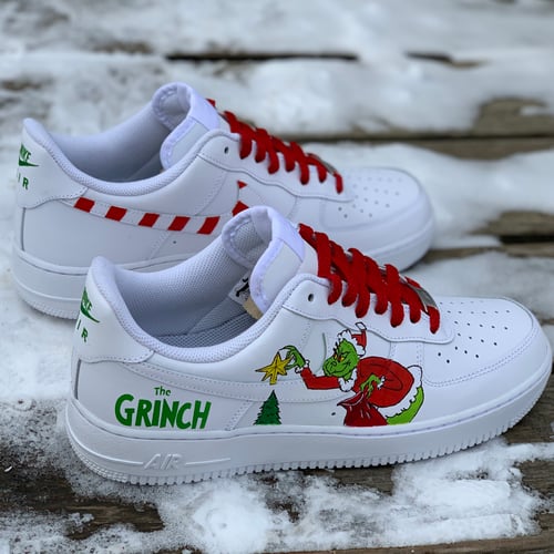 Image of Custom Grinch Shoes 