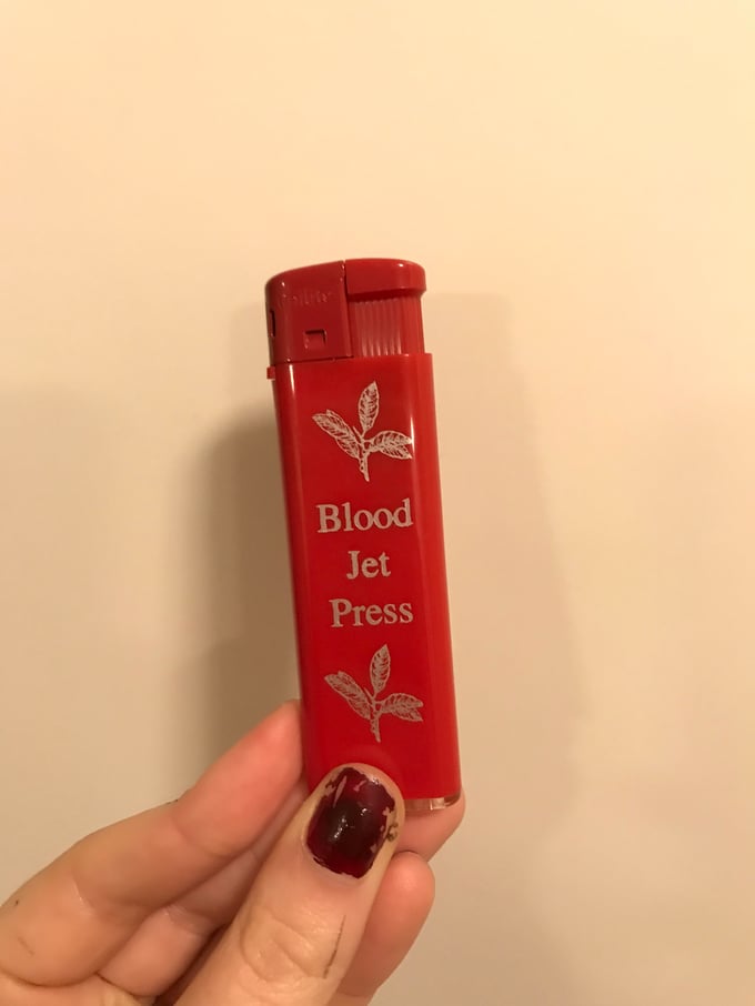Image of Blood Jet Press Lighter 