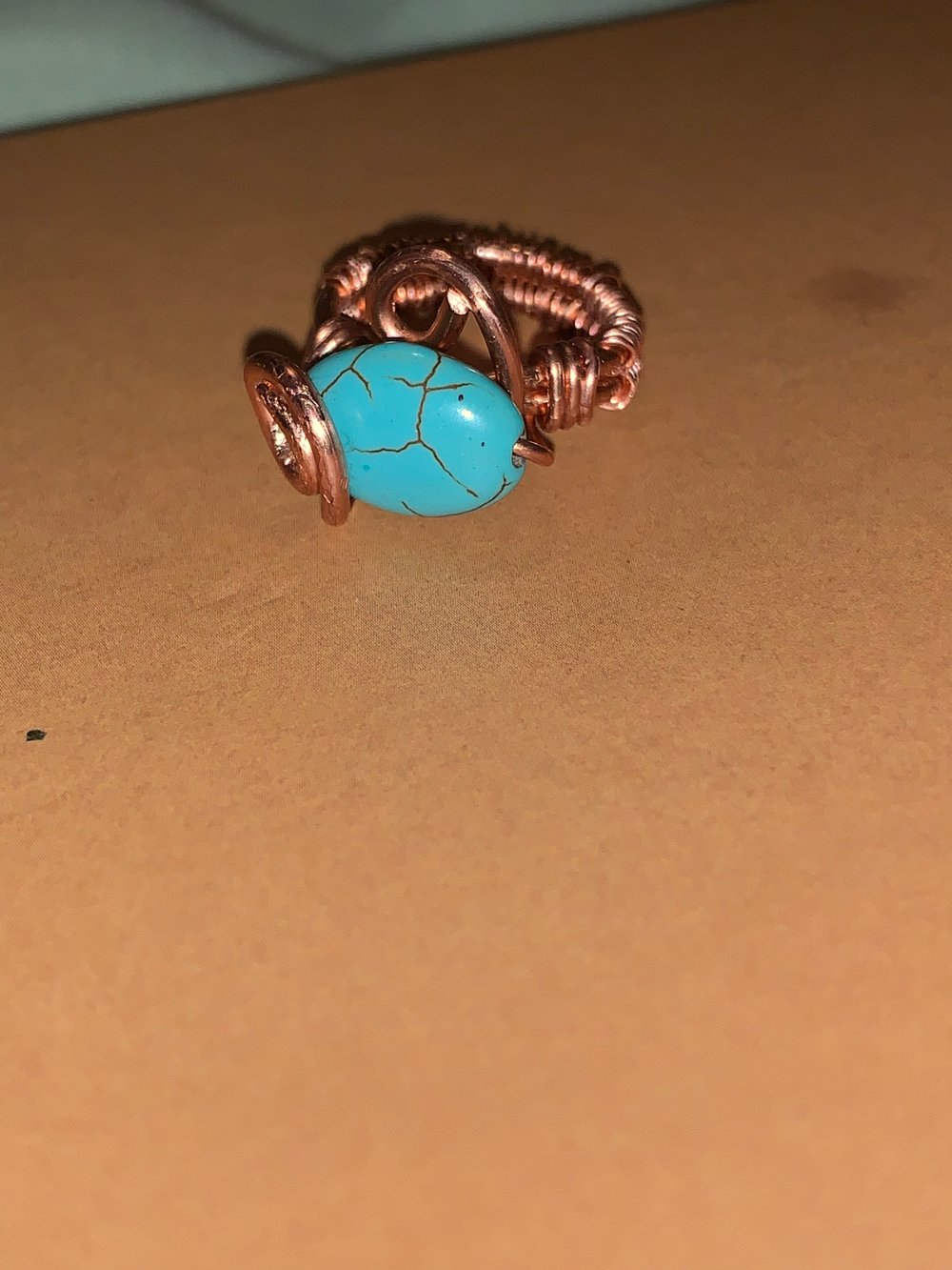 Image of Turquoise pinky ring