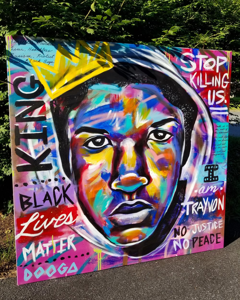 Image of Trayvon - Canvas Print 