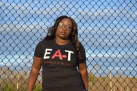 EAT Shirt in Black