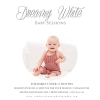 Image 1 of Dreamy White Baby Session