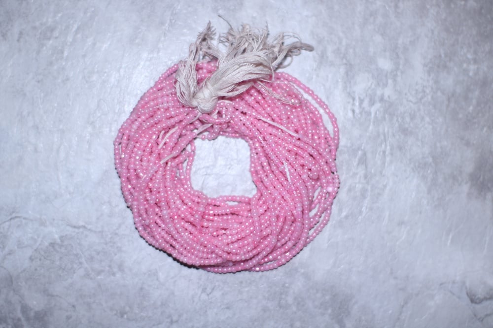 Image of Mini Light Pink Tie Waistbead 