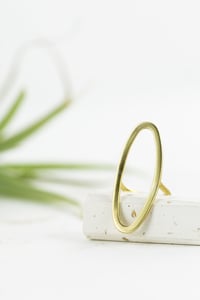 Image 4 of Oval statement ring 