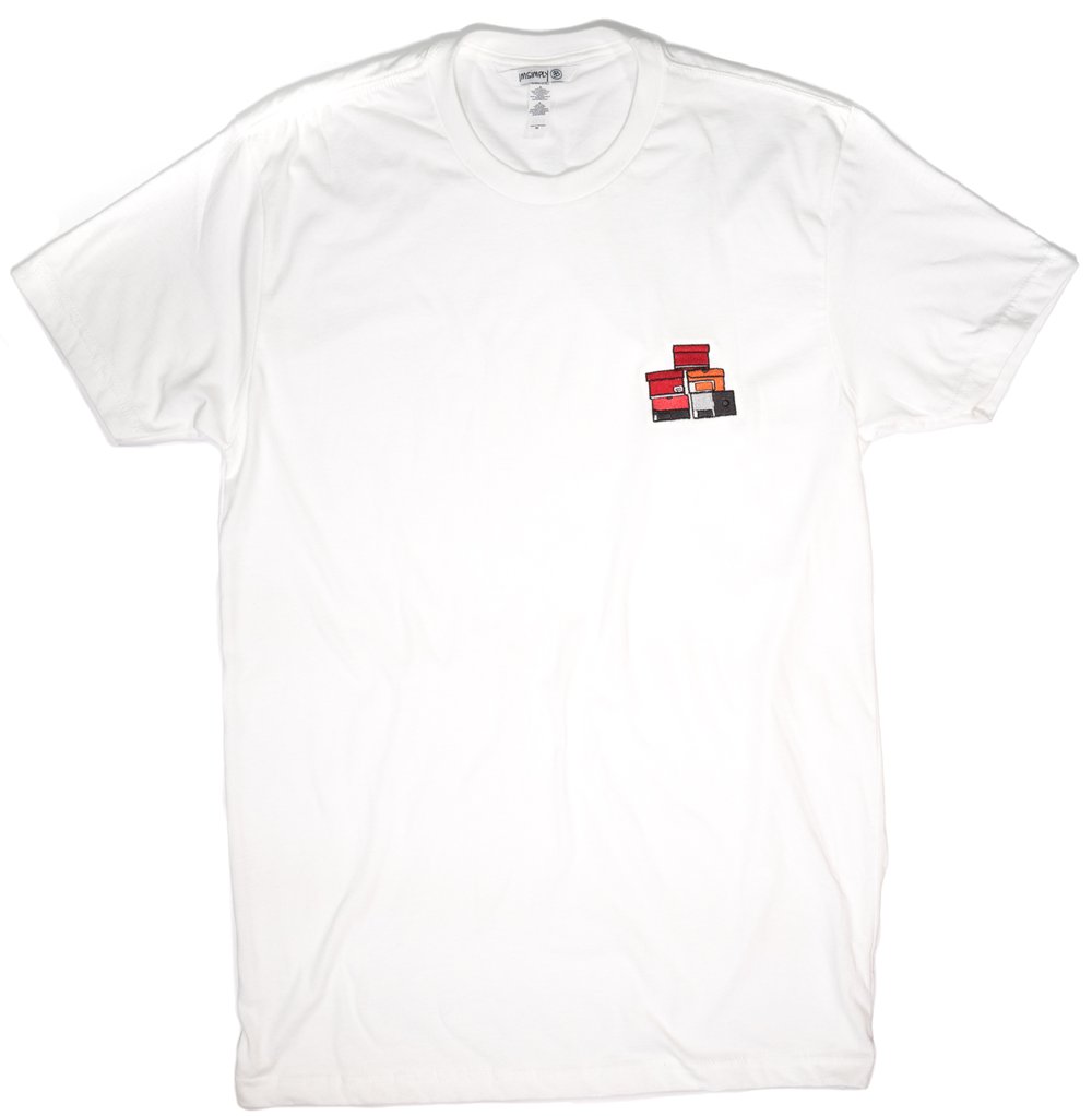  Simply Stacked Tee (White) 