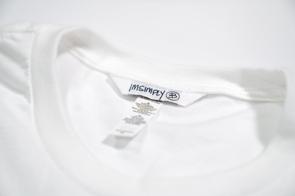 Simply Stacked Tee (White)