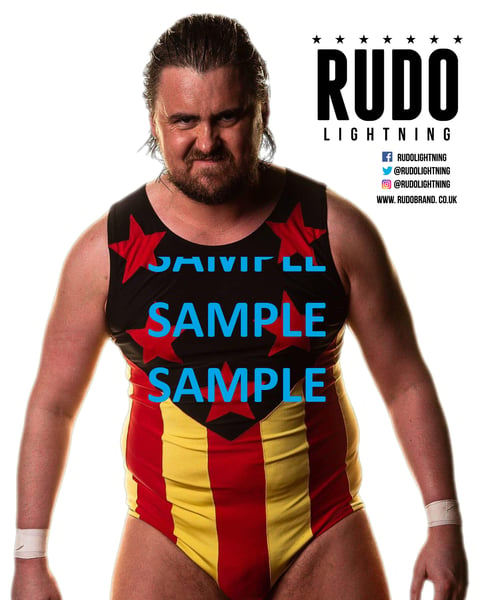 Image of RUDO Signed 8x10