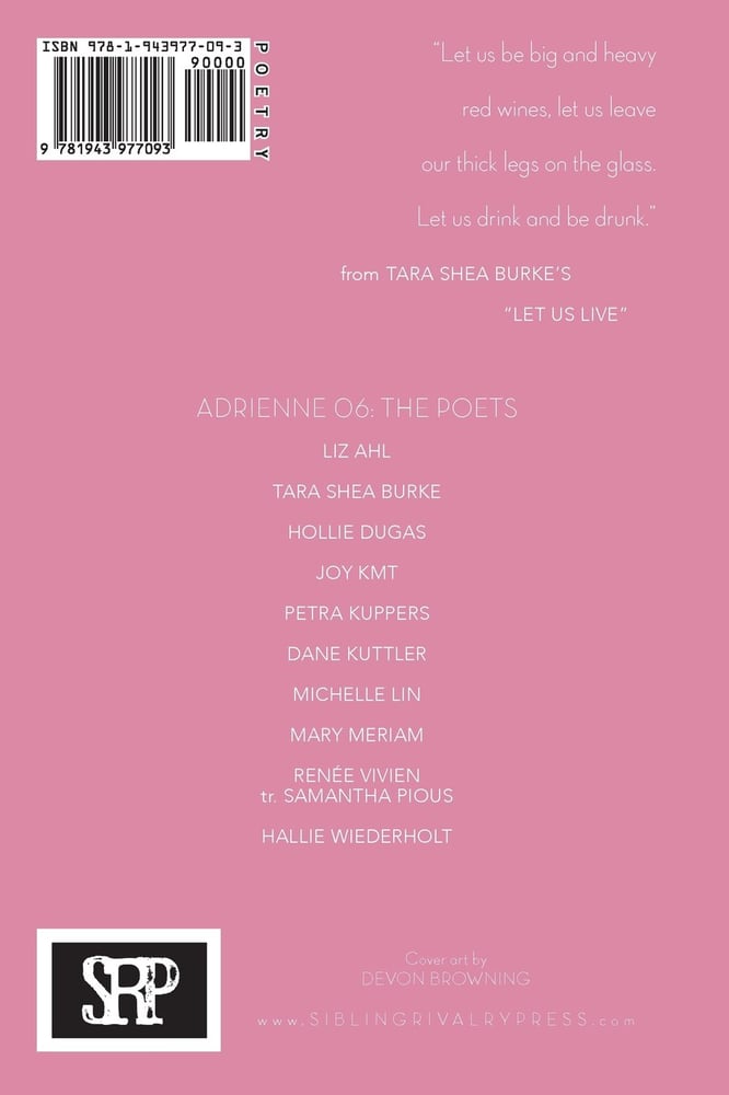 Image of Adrienne Issue 06: A Poetry Journal of Queer Women
