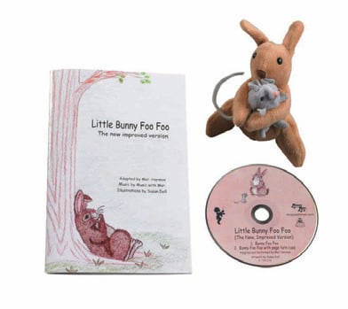Image of Little Bunny Foo Foo Book (CD/Puppet)
