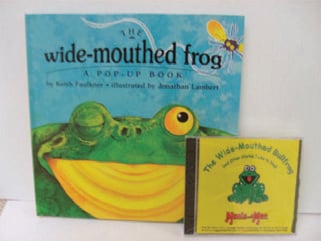 Image of Book with CD The Wide-Mouthed Bullfrog 