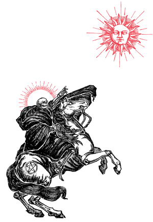 Image of "Knight of Pentacles", 13"x19"
