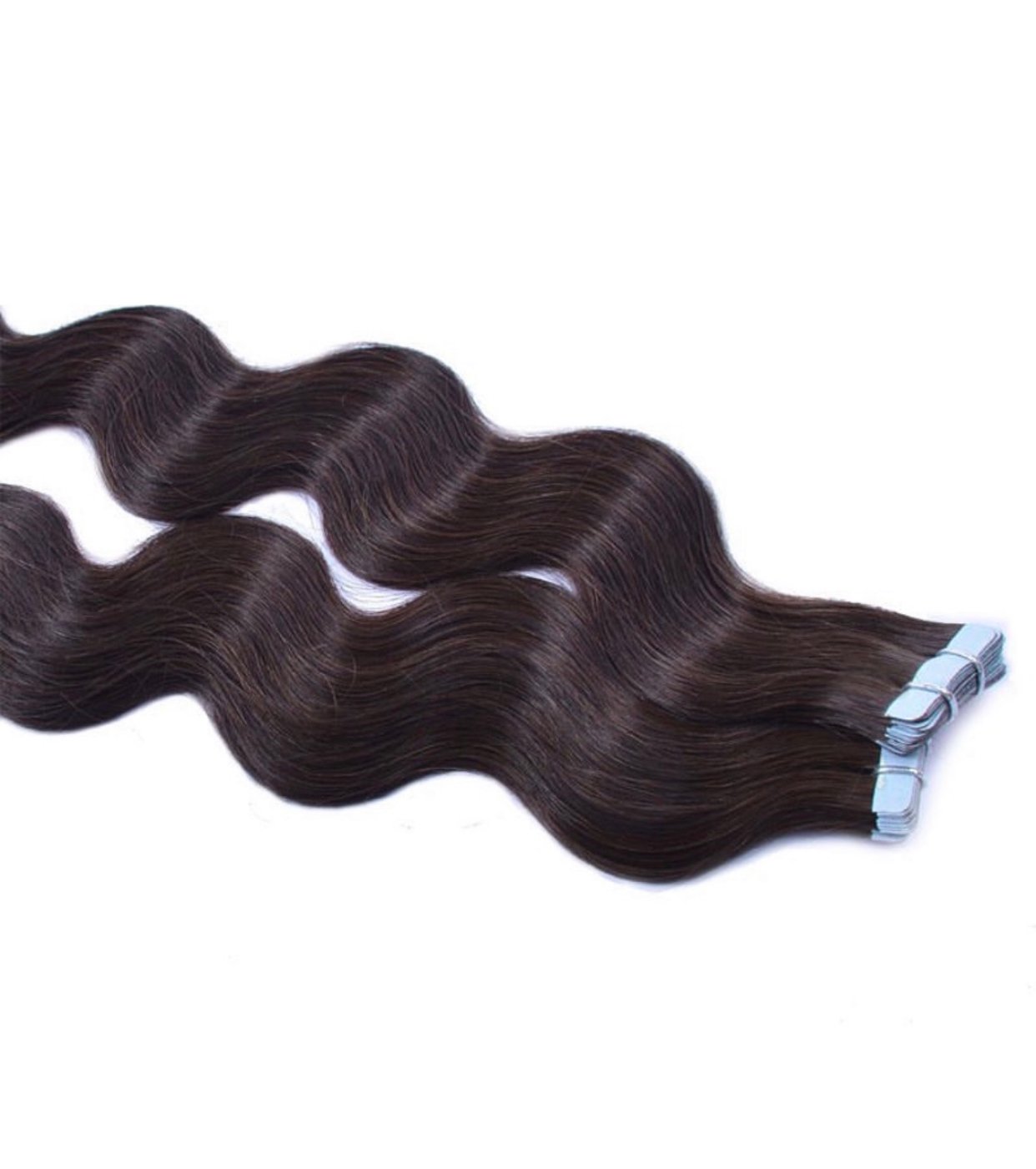 Pre Order Tape Ins Method 12 Inchez Wave Straight Hair