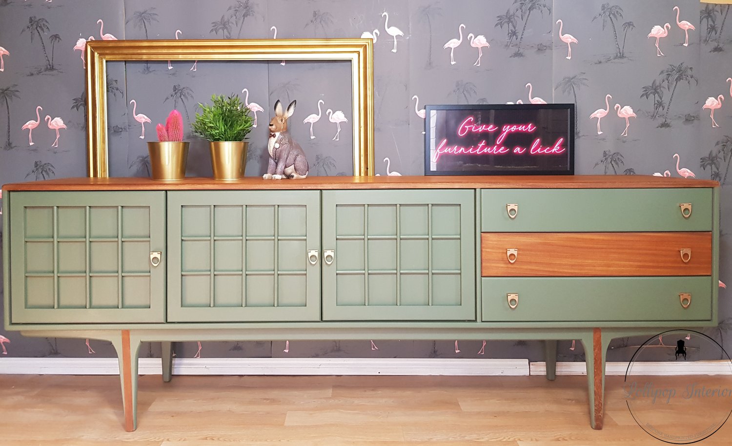 Image of Younger sideboard in bayberry green
