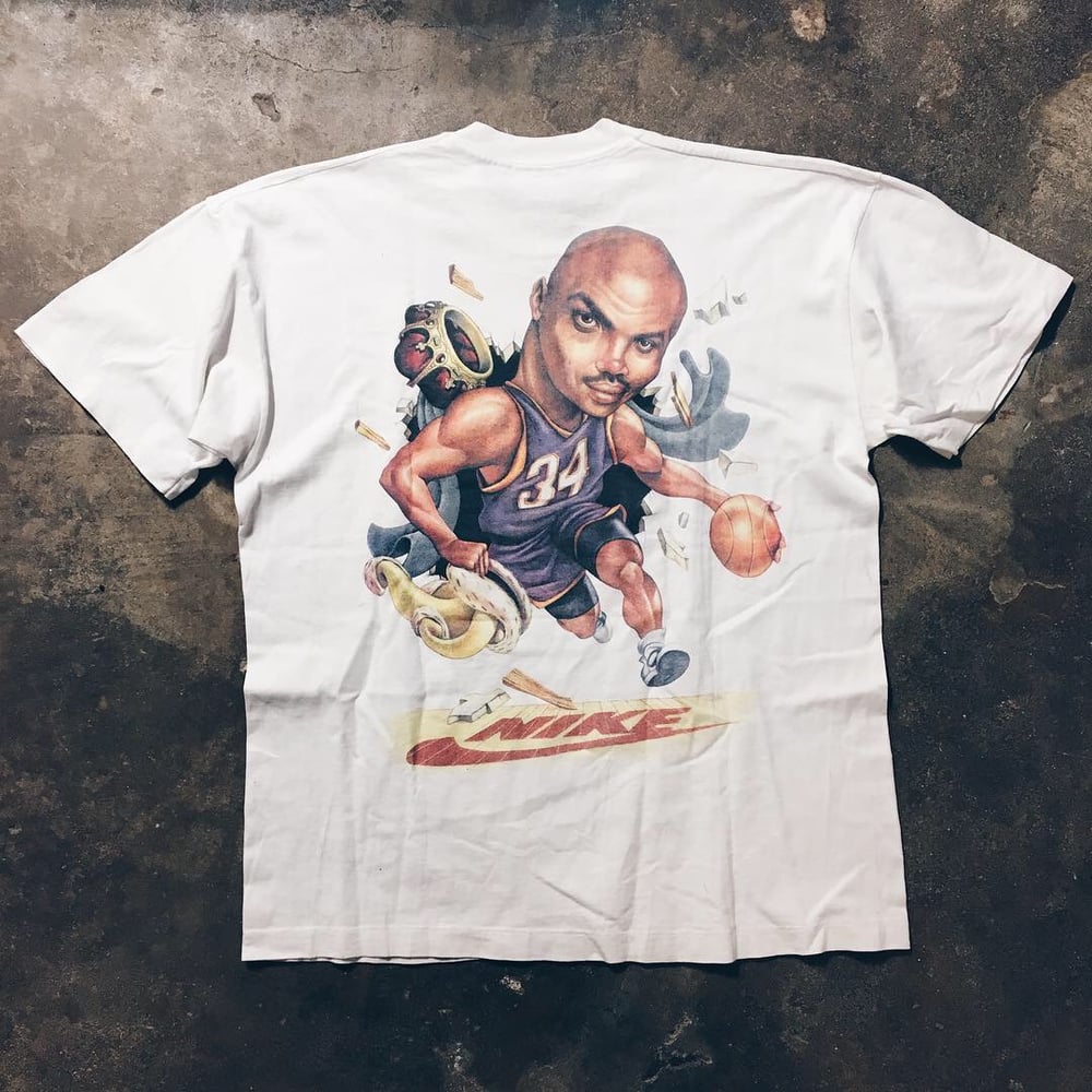 Image of Original 90’s Nike Sir. Charles Tee (White).