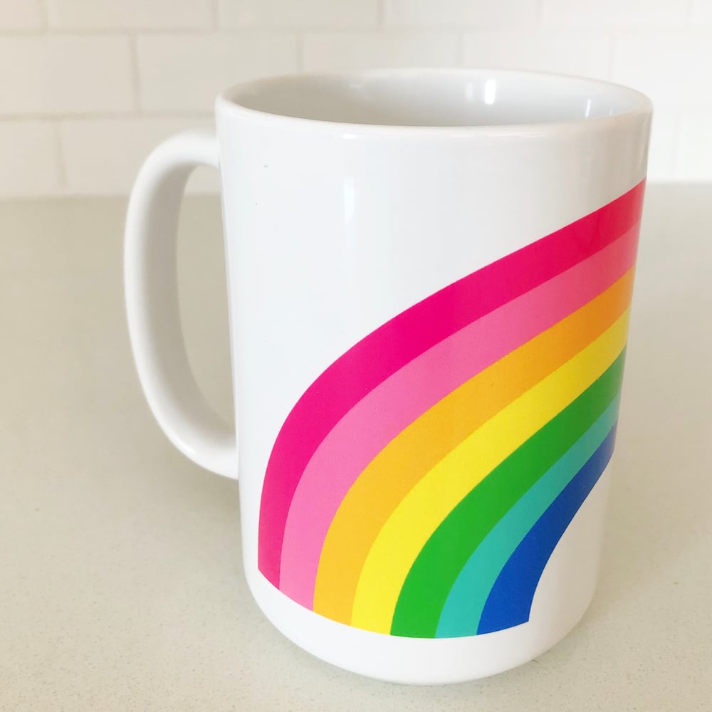 Image of Pink Rainbow Mug