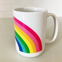Image 2 of Pink Rainbow Mug