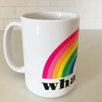 Image 1 of Whatever Pink Rainbow Mug