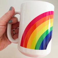 Image 2 of Red Rainbow Mug