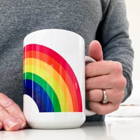 Image 4 of Red Rainbow Mug
