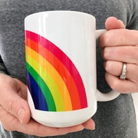 Image 5 of Red Rainbow Mug