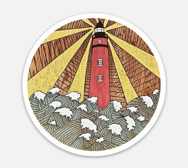Image of Guiding Light sticker