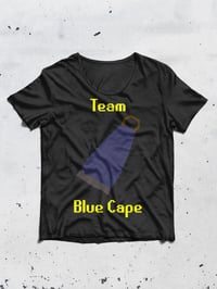 Team Blue Cape Unisex Tee - Black / Yellow