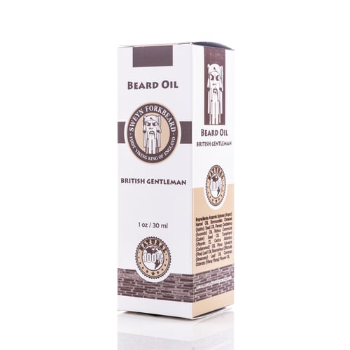 Image of Beard Oil British Gentleman 30 ml/1 oz