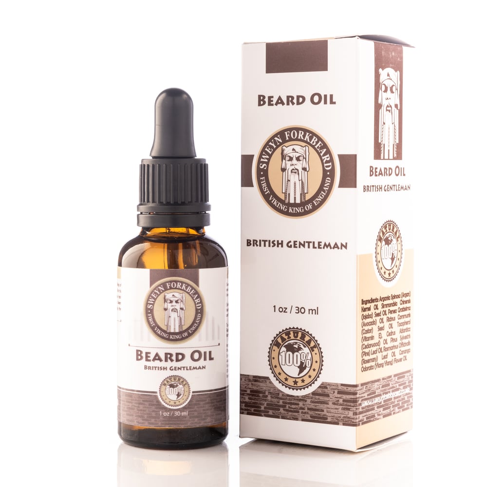 Image of Beard Oil British Gentleman 30 ml/1 oz