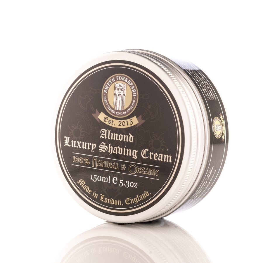 Image of Luxury Shaving Cream Almond 150ml / 5.3oz