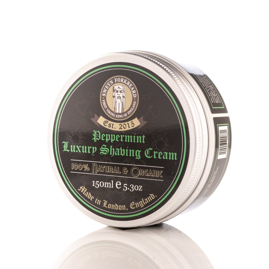 Image of Luxury Shaving Cream Peppermint 150ml / 5.3oz