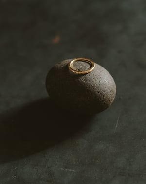 Image of Erosion Ring 18K Gold