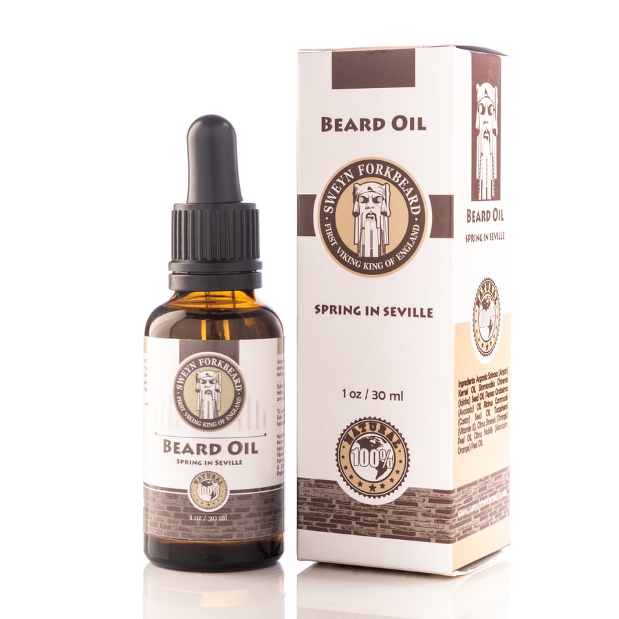 Image of Beard Oil Spring in Seville 30 ml/1 oz